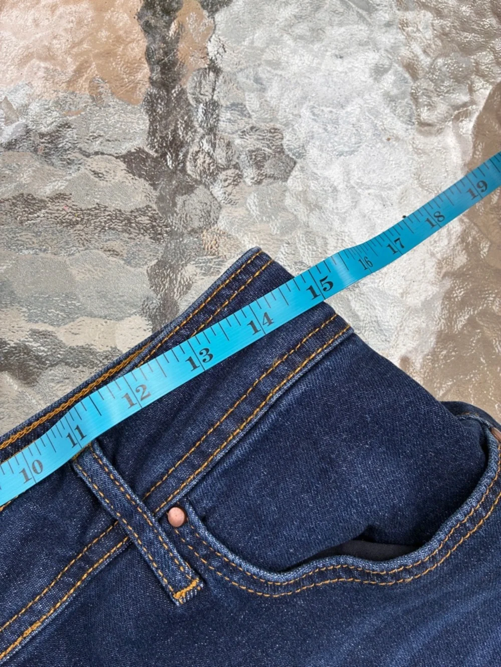 Boden Dark Blue Wide Leg Jeans